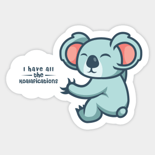 Koalafications Sticker